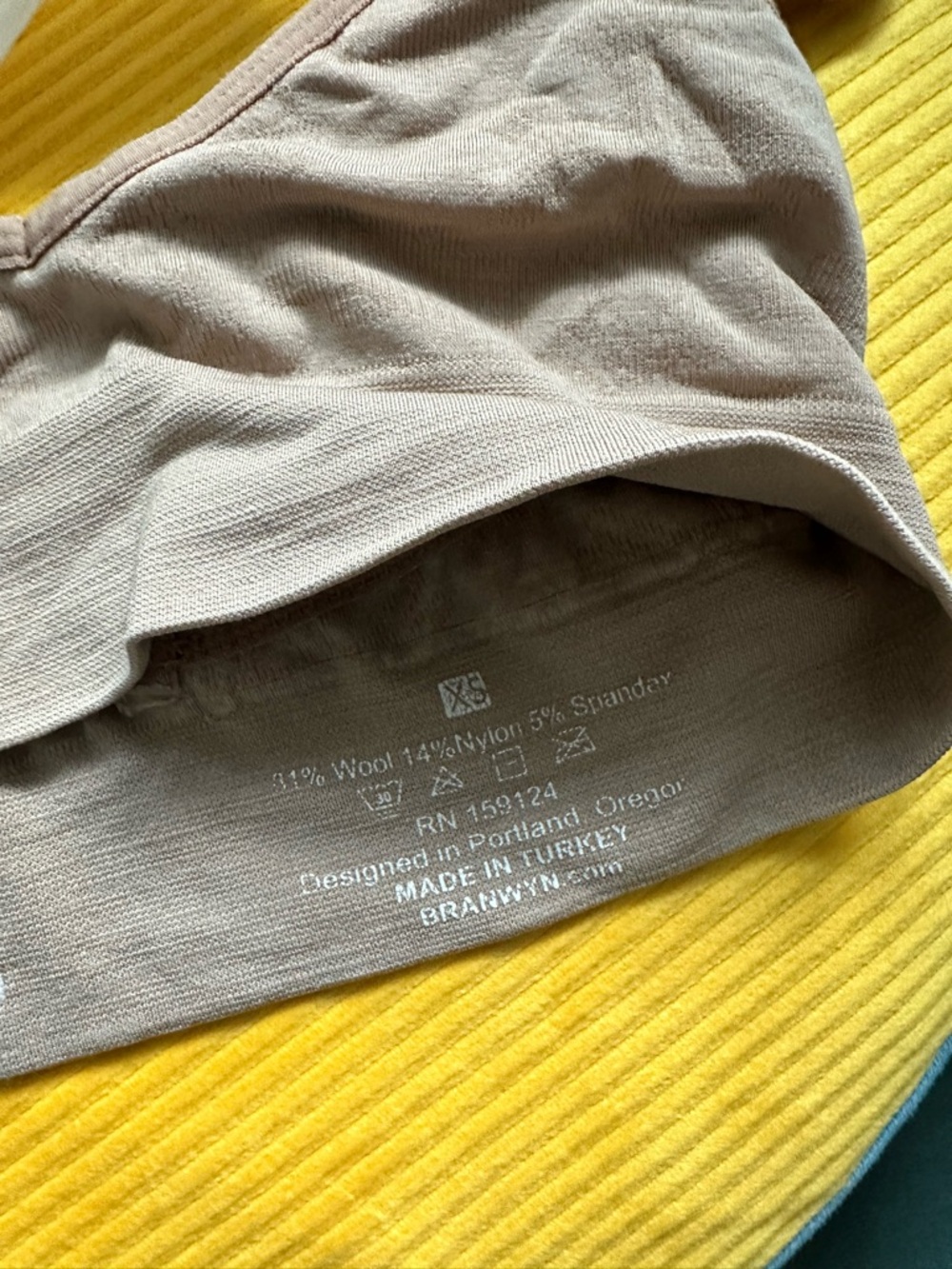 Branwyn merino essential Bralette XS - Picture 3 of 5